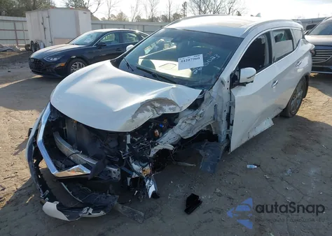 2020 Nissan Murano Platinum Intelligent Awd из США, поврежденный, VIN 5N1AZ2DS1LN112701